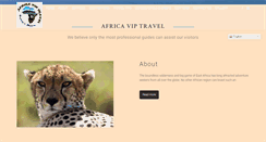 Desktop Screenshot of africaviptravel.com